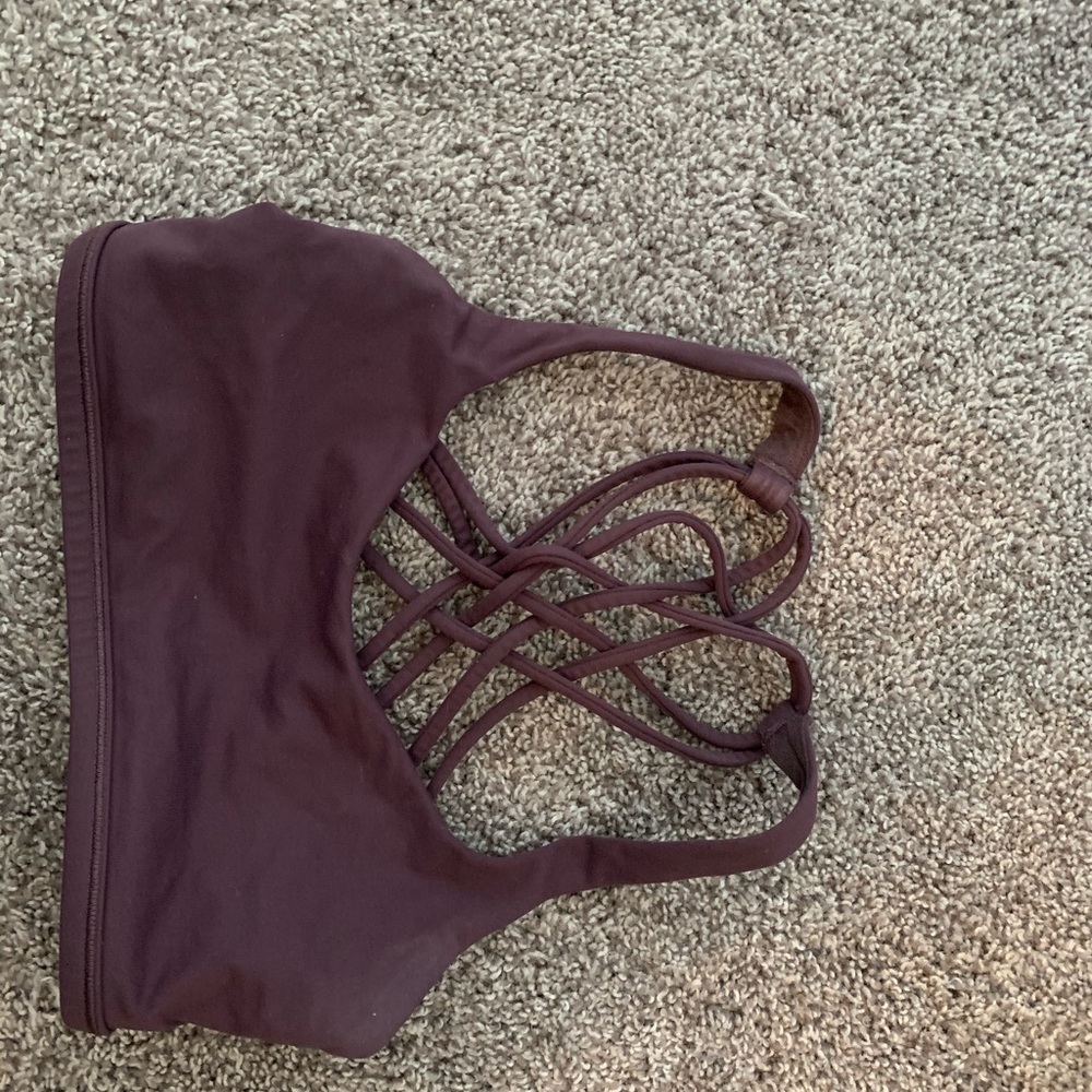 Free to be lululemon sports bra - purple